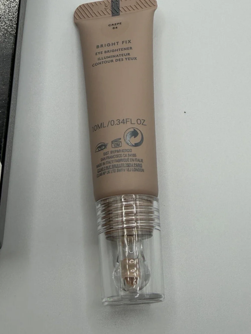 Fenty Beauty Bright Fix Eye Brightener 04 Crepe 10ml 0.34 oz NEW Sealed